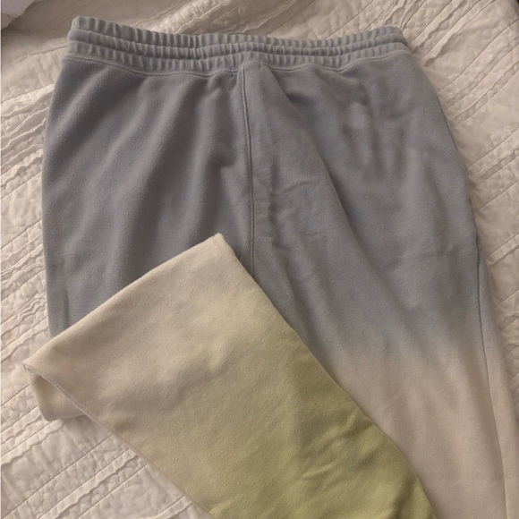 RAILS Kingston Sweatpants in Blue Mint Dip Dye with Drawstring Waist - Picture 10 of 10